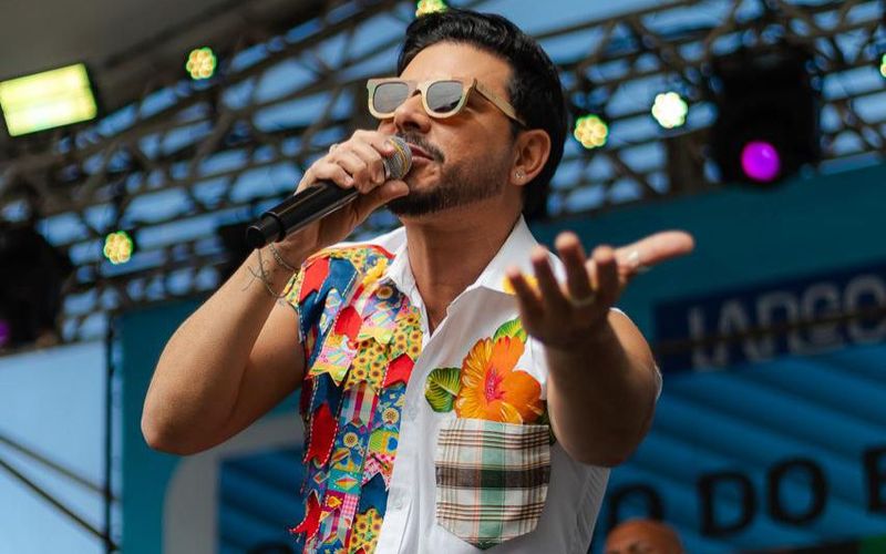 O cantor leva ao Pelourinho o show &ldquo;Pipoca Junina&rdquo;, misturando ax&eacute; e forr&oacute; em uma apresenta&ccedil;&atilde;o gratuita e aberta ao p&uacute;blico/Foto: Reprodu&ccedil;&atilde;o&nbsp;