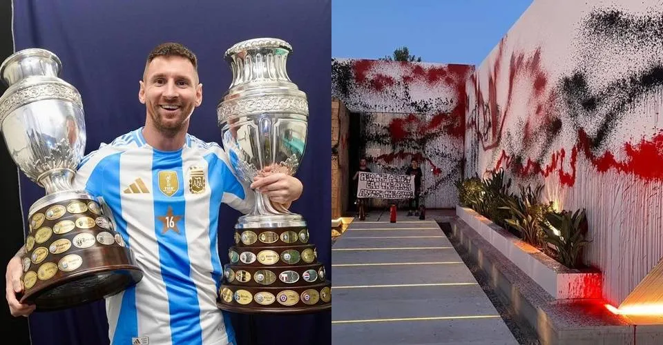 Lionel Messi tem mansão violentada por ativistas ambientais na Espanha