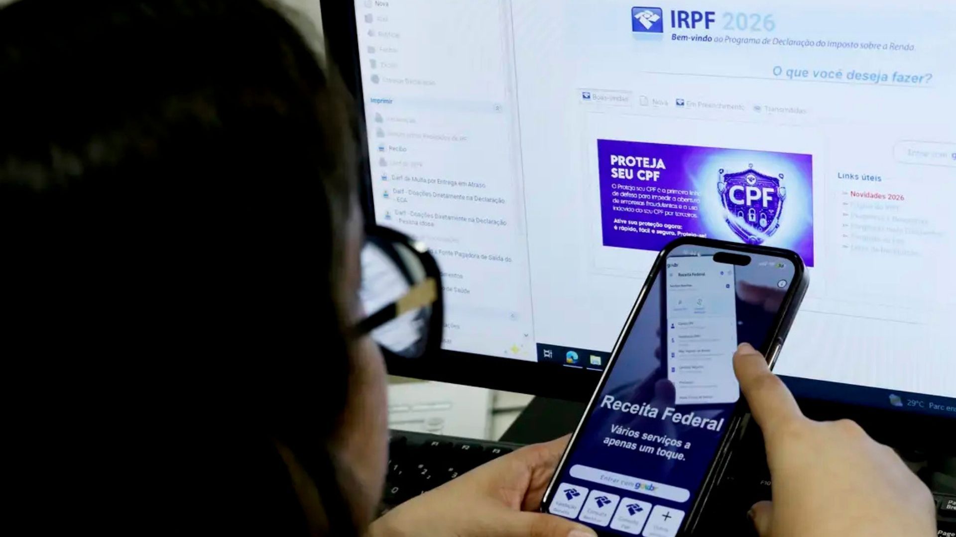 Quem est&aacute; isento do Imposto de Renda em 2026? ; Foto: Bruno Peres/Ag&ecirc;ncia Brasil