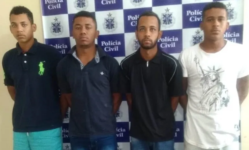 Quatro homens envolvidos em homicídios são presos em Itamaraju