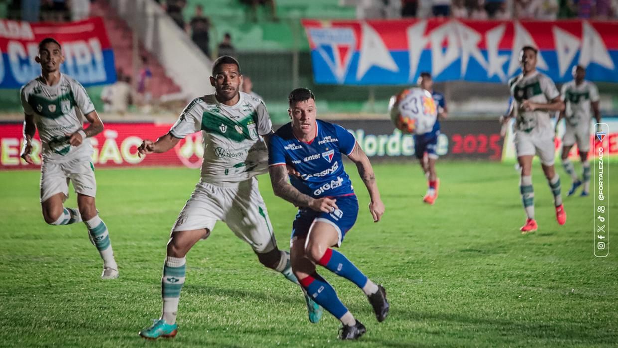 Sousa derrota o Fortaleza e segue vivo na Copa do Nordeste. Foto: Divulgação/Fortaleza
