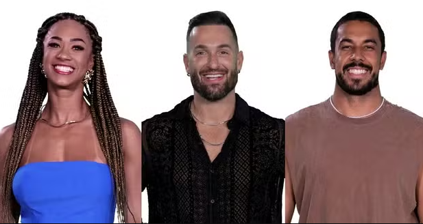 Paredão formado no BBB 25. Foto: Globo