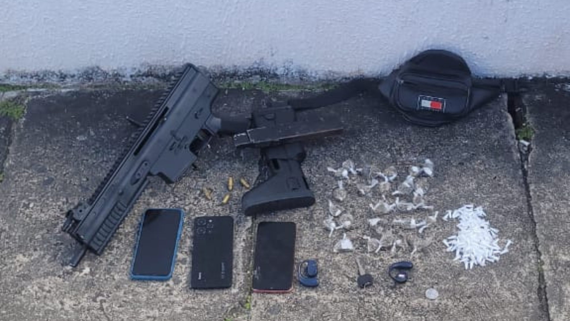 Operação policial na Mata Escura. Foto: PMBA 