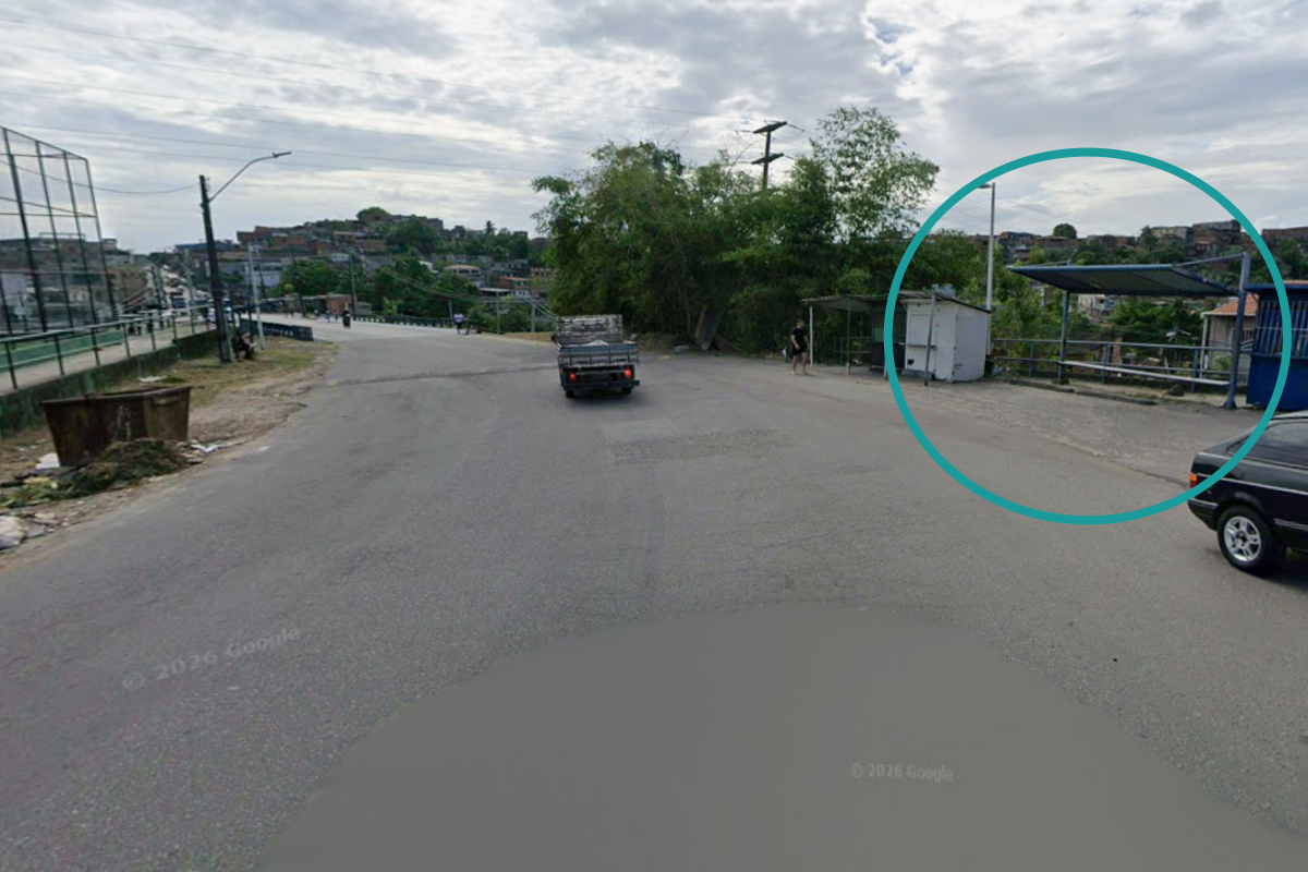 Ap&oacute;s o viaduto em Salvador ser fechado para obras, o itiner&aacute;rio de &ocirc;nibus s&atilde;o alterados a partir desta quinta-feira e sem previs&atilde;o de retorno. Foto: Google Street View