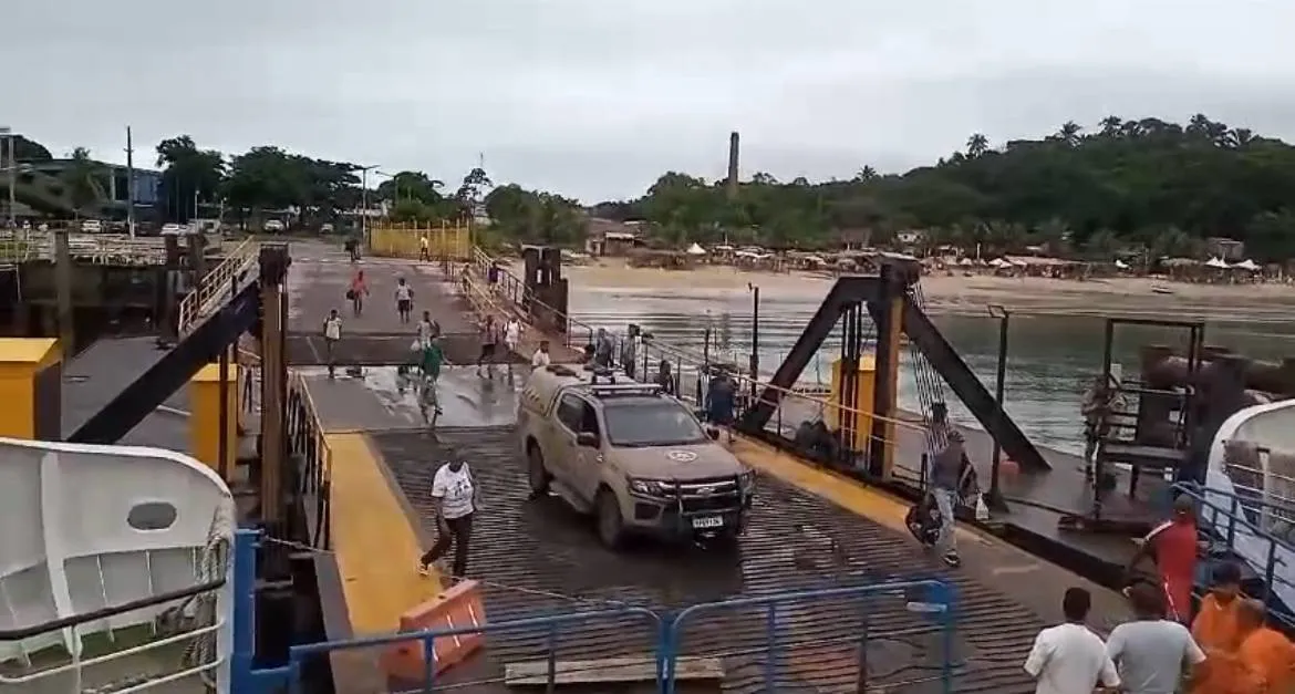 Confusão no ferry: polícia é acionada, tiros são disparados e população fica apreensiva em Bom Despacho