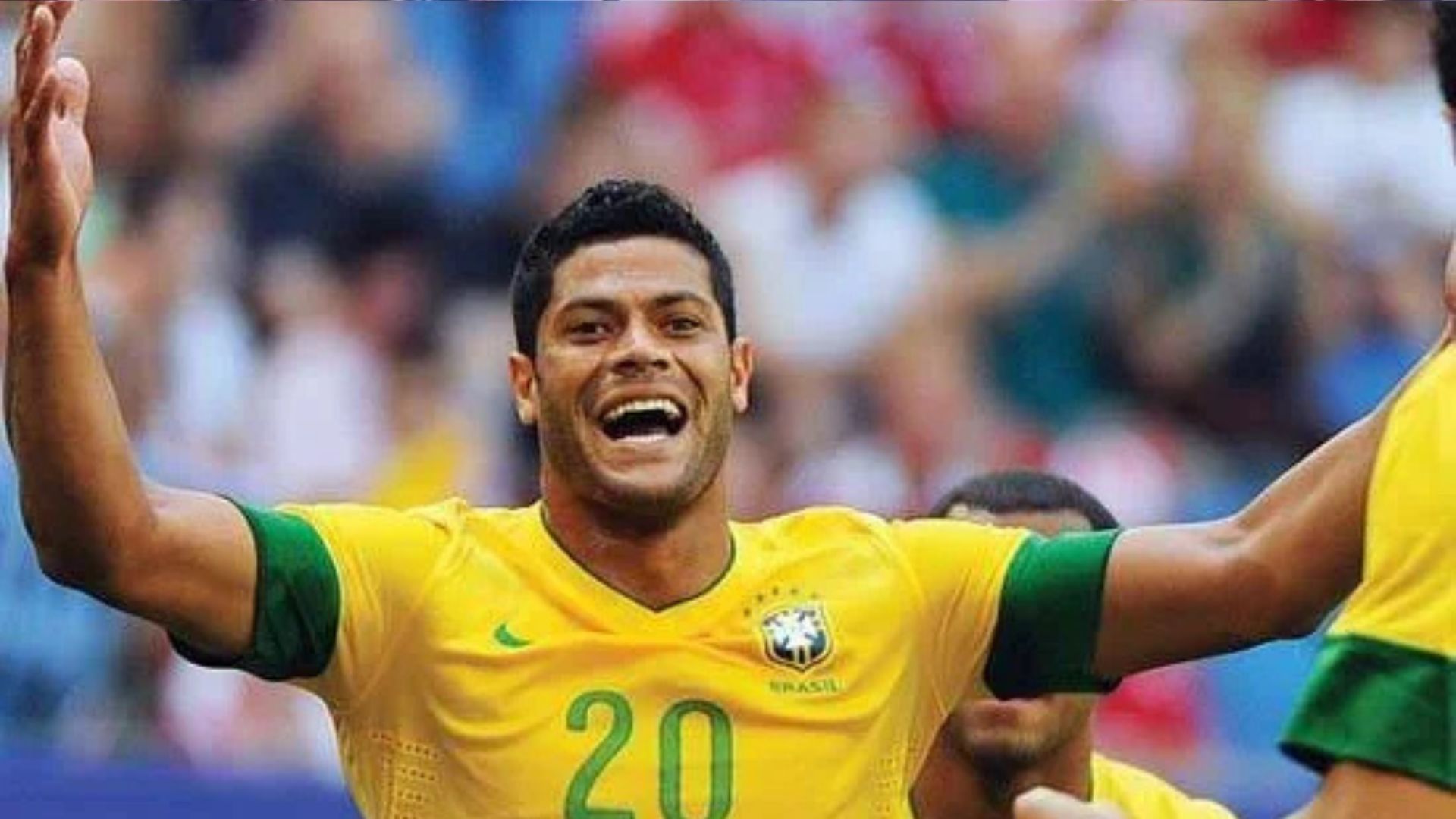 Paraibano Hulk pela seleção brasileira. Foto: Divulgação