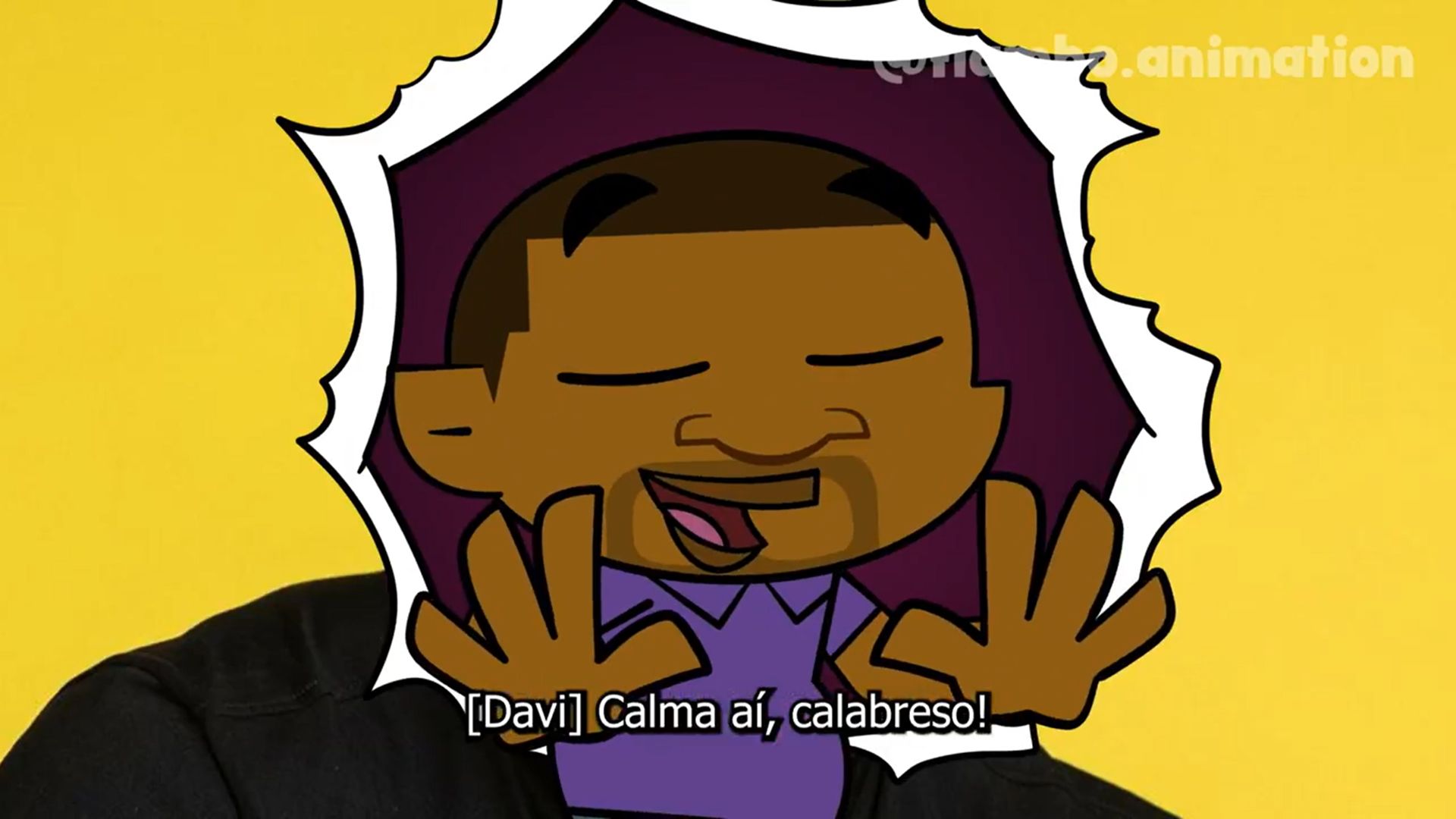 Desenho de Davi Brito, 'Calma Calabreso'