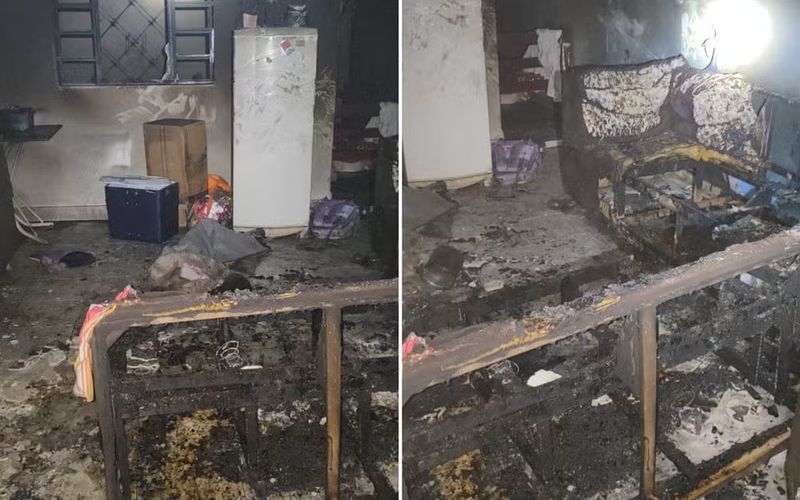 M&atilde;e &eacute; presa ap&oacute;s deixar os tr&ecirc;s filhos sozinhos durante a madrugada em Engenheiro Coelho, no interior de S&atilde;o Paulo. O nome da mulher n&atilde;o foi divulgado/Foto: Pol&iacute;cia Civil&nbsp;