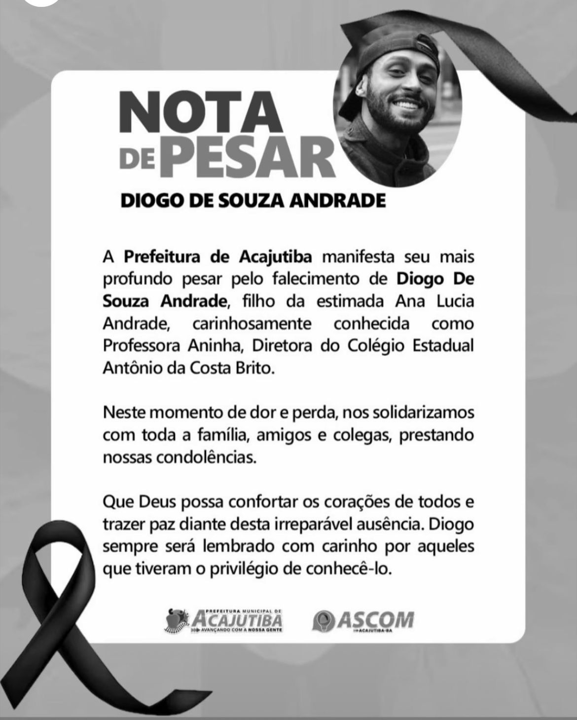 Imagem: Prefeitura de Acajutiba