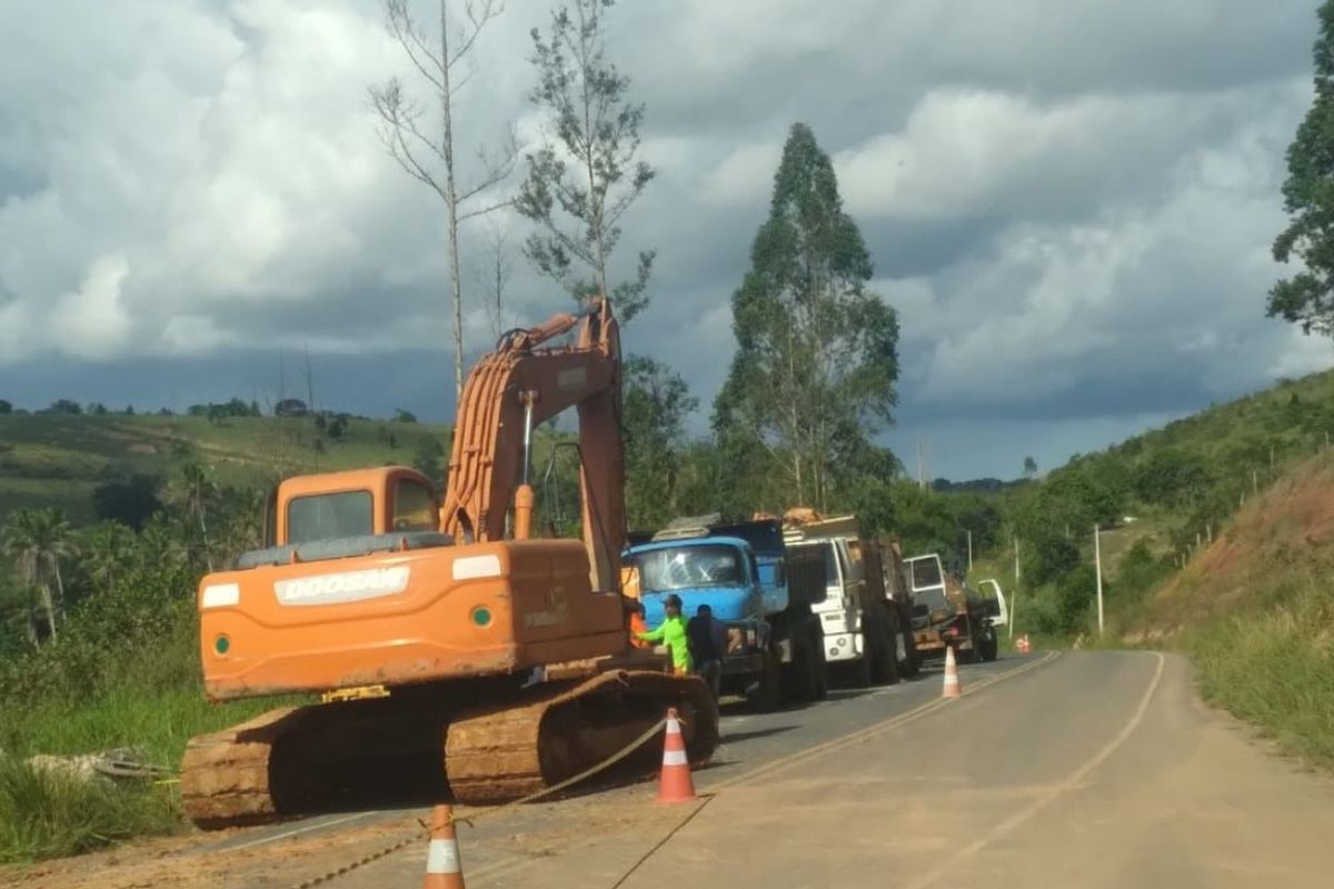 Rodovias baianas registram ocorr&ecirc;ncia. Foto: Ascom | Seinfra