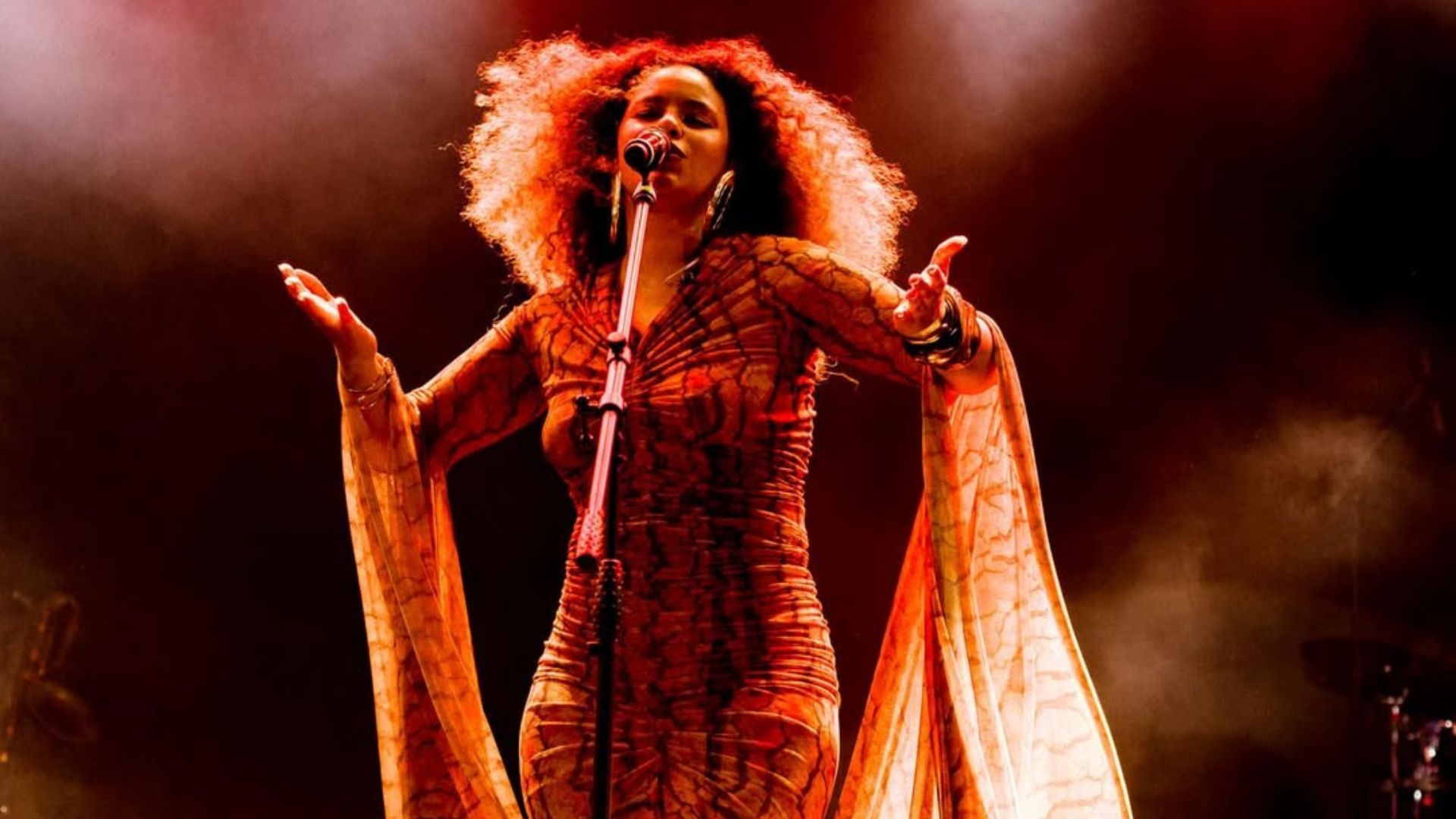 Show de Rachel Reis no MAM foi adiado devido às chuvas em Salvador