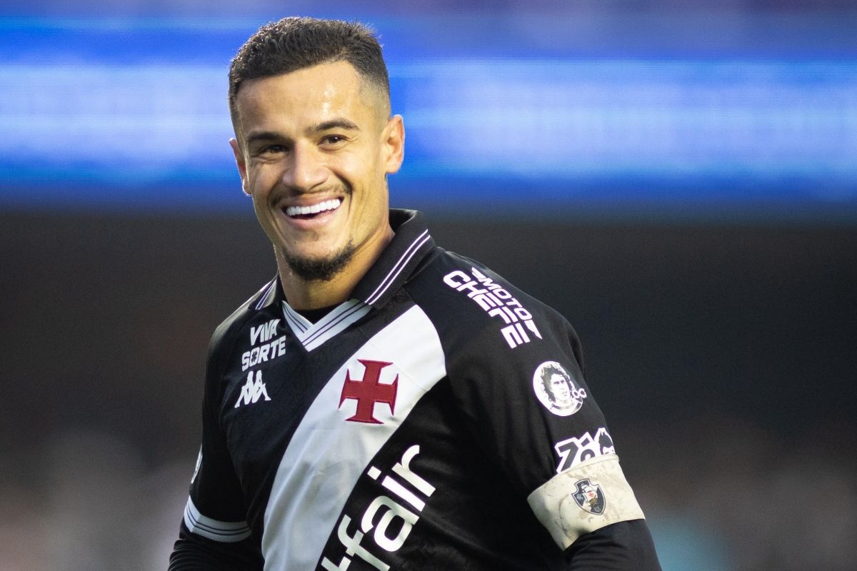 O Vasco goleou o Santos com show de Philippe Coutinho. Foto: Matheus Lima/Vasco da Gama