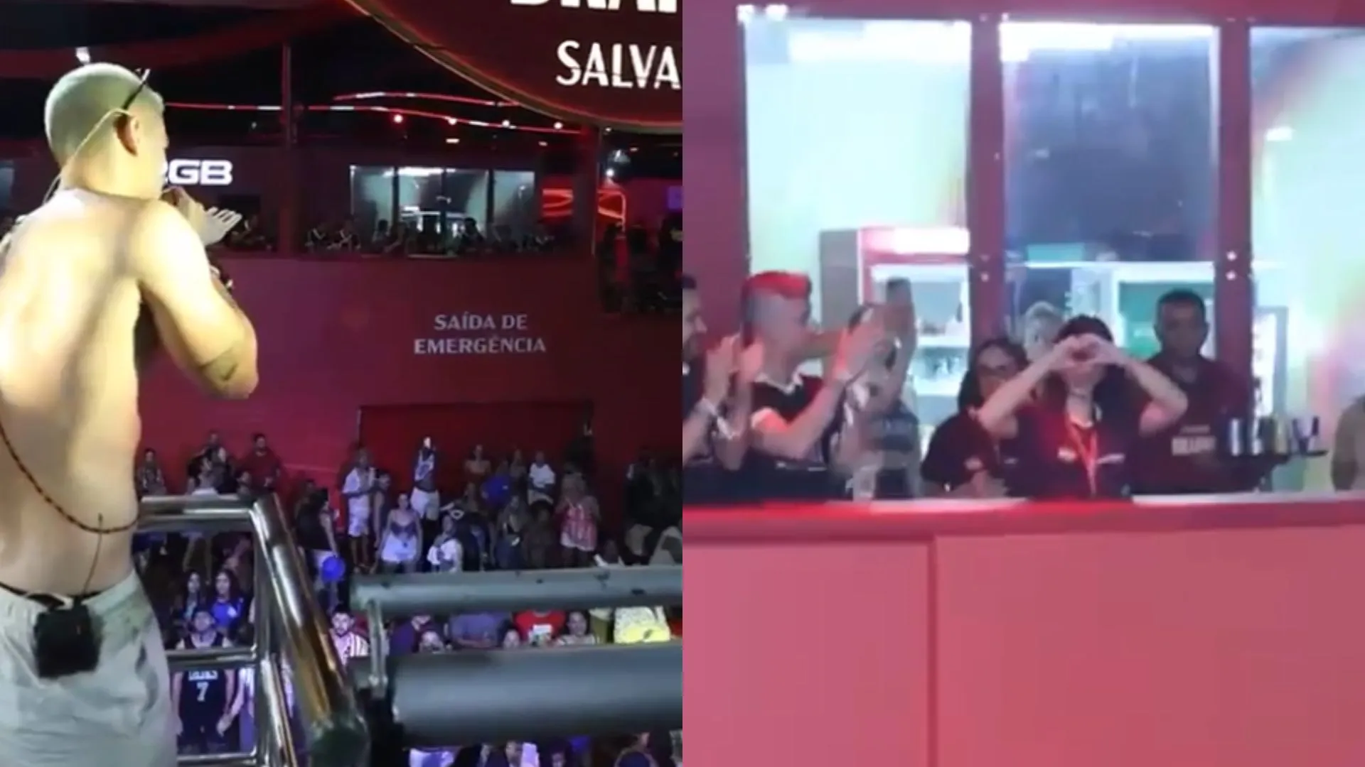 Guga Meyra VÍDEO: Guga Meyra protagoniza momento romântico no circuito Barra/Ondina