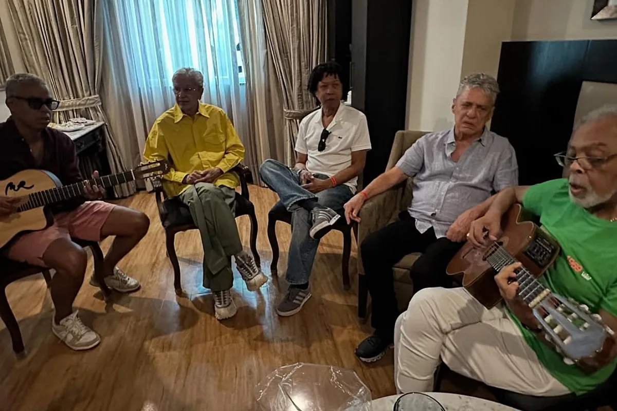 djavan caetano chico e gil pec da blindagem