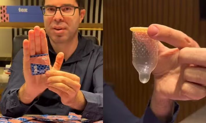 Sus Lança Camisinha Texturizada E Médico Faz Unboxing