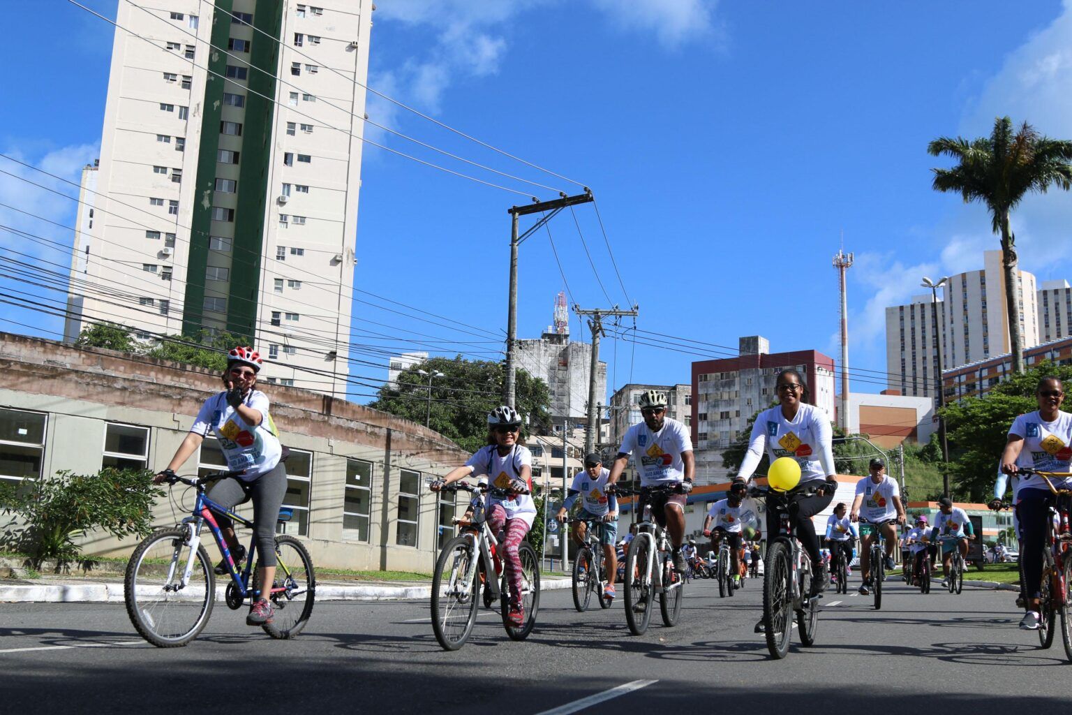 Pedalada Mulheres Negras em Movimento acontece neste domingo (27). Foto: Bruno Concha/Secom PMS