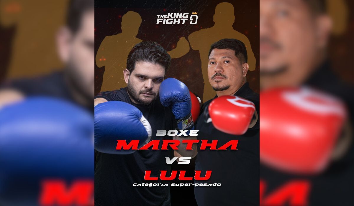 André Martha (PSD) e Lulu das Comunidades (PSDB), da esquerda para a direita. Foto: Reprodução / Instagram @tkfcombat