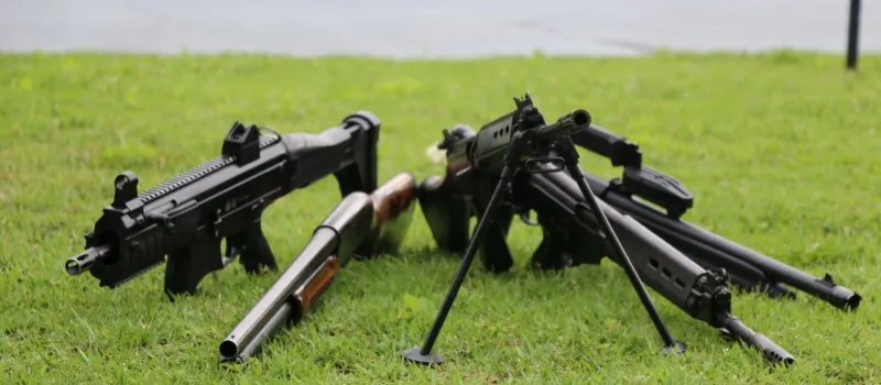“NA COLA DELES”: Cresce número de armas apreendidas com quadrilhas de roubo a banco