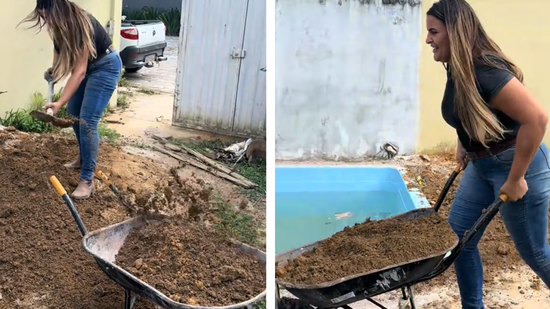 Rauna Angeli Souza aplicava golpes na venda e instala&ccedil;&atilde;o de piscinas de fibra.| Foto: Redes Sociais