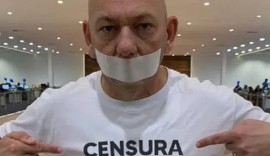 Após ter redes sociais bloqueadas por apoiar golpe de Estado, Luciano Hang fala de censura