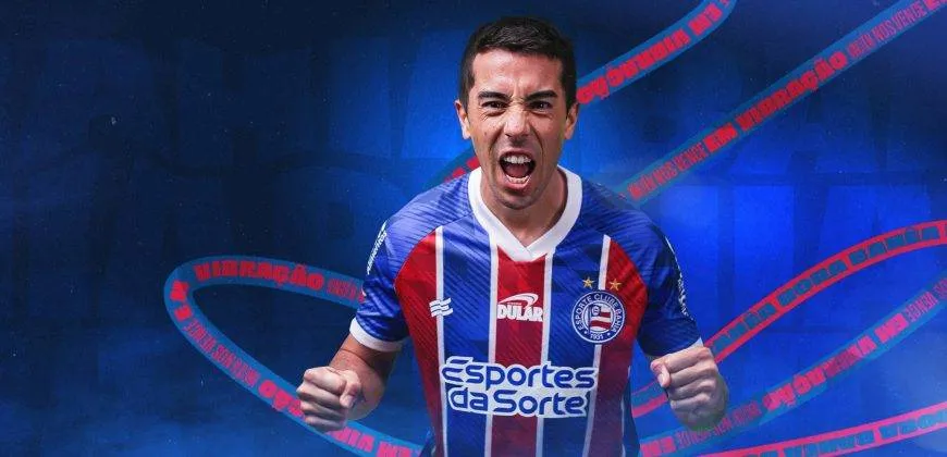 Bahia anuncia contratação do meia Carlos De Pena para a disputa do Brasileirão 2024