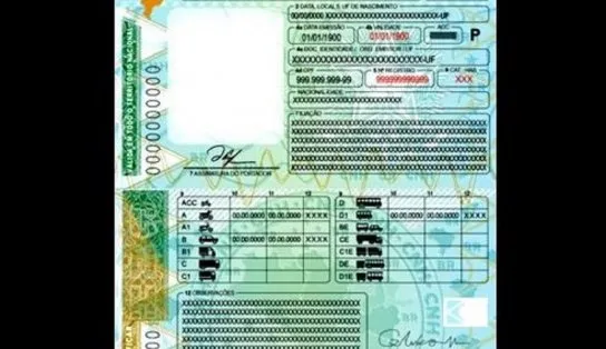 A partir desta quarta-feira, nova CNH começa a ser impressa pelo Detran na Bahia; saiba mais 