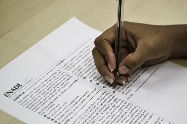 Os estudantes que v&atilde;o fazer a prova do Enade 2026. Foto: Divulga&ccedil;&atilde;o