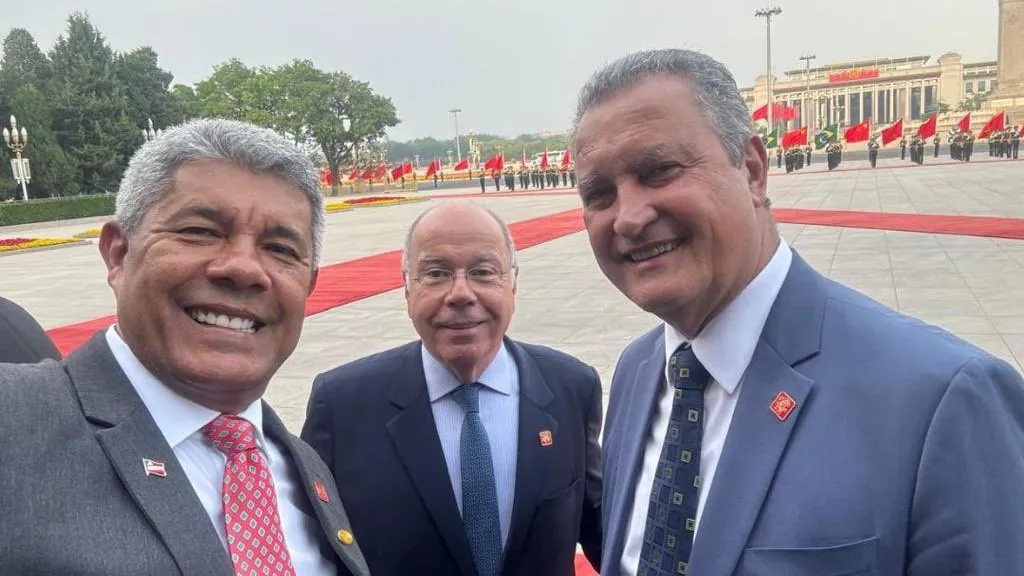 Jerônimo se encontra com presidente da China e diz: 'Parceria firme'