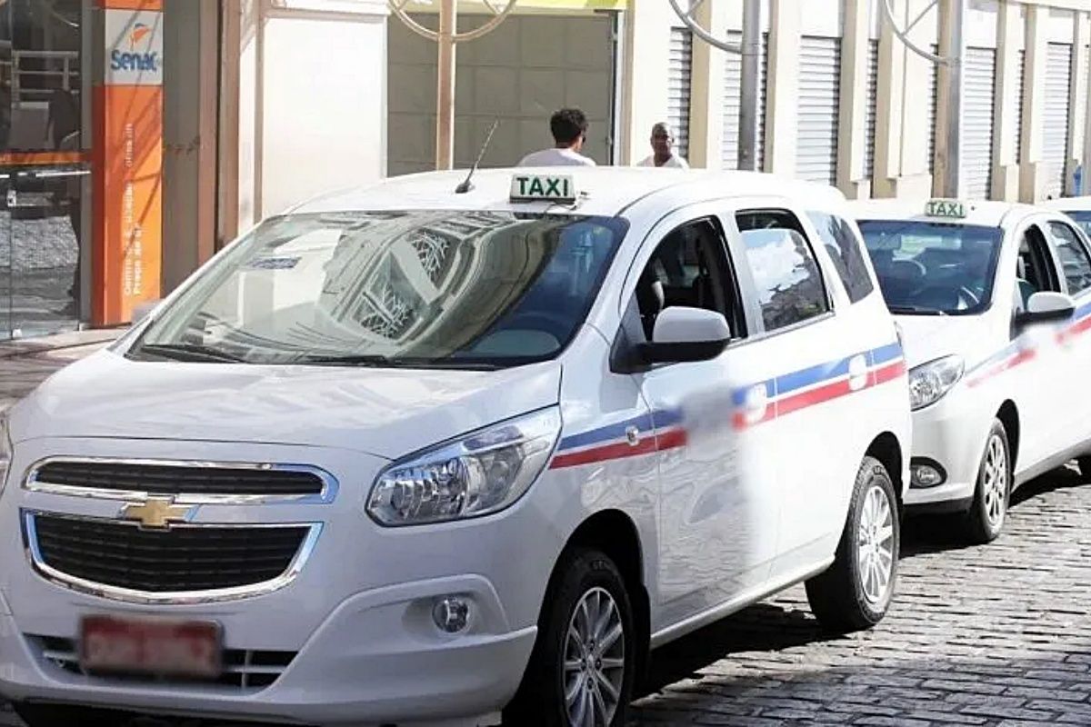 A ampliação do prazo para vistoria anual para táxis ocorreu devido à baixa procura. Foto: Divulgação/Agecom