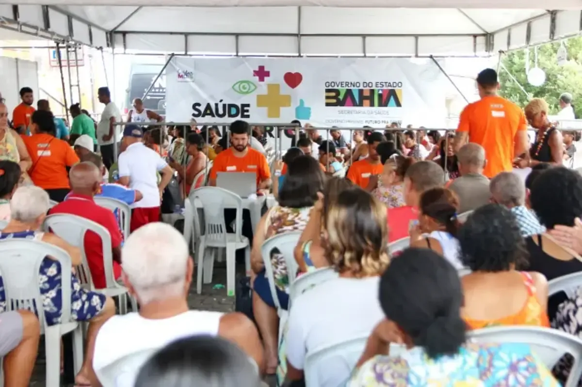 Regi&atilde;o da Cidade Baixa, em Salvador, recebe mutir&atilde;o de exames e consultas gratuitas; saiba como participar. Foto: Leonardo Rattes/Sesab