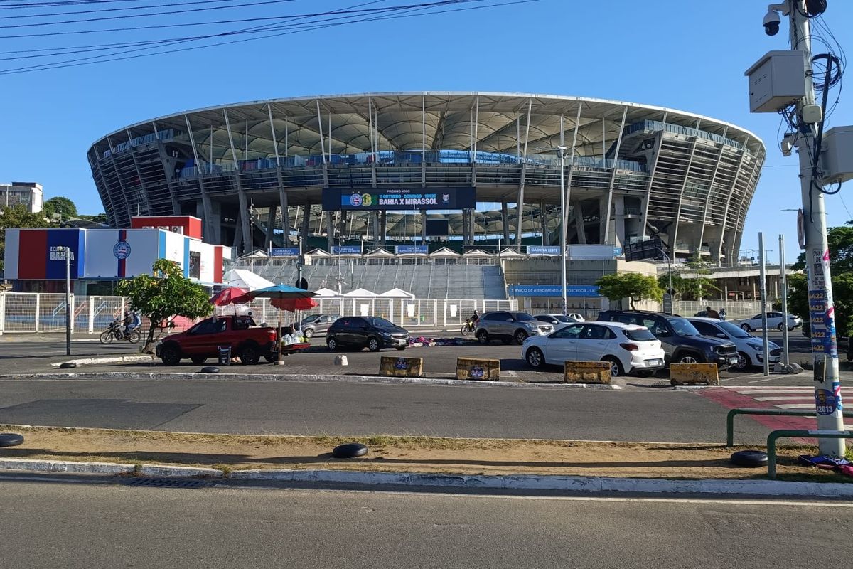 Bahia e Mirassol se enfrentam na Arena Fonte Nova. Foto: Dinaldo dos Santos | Aratu On