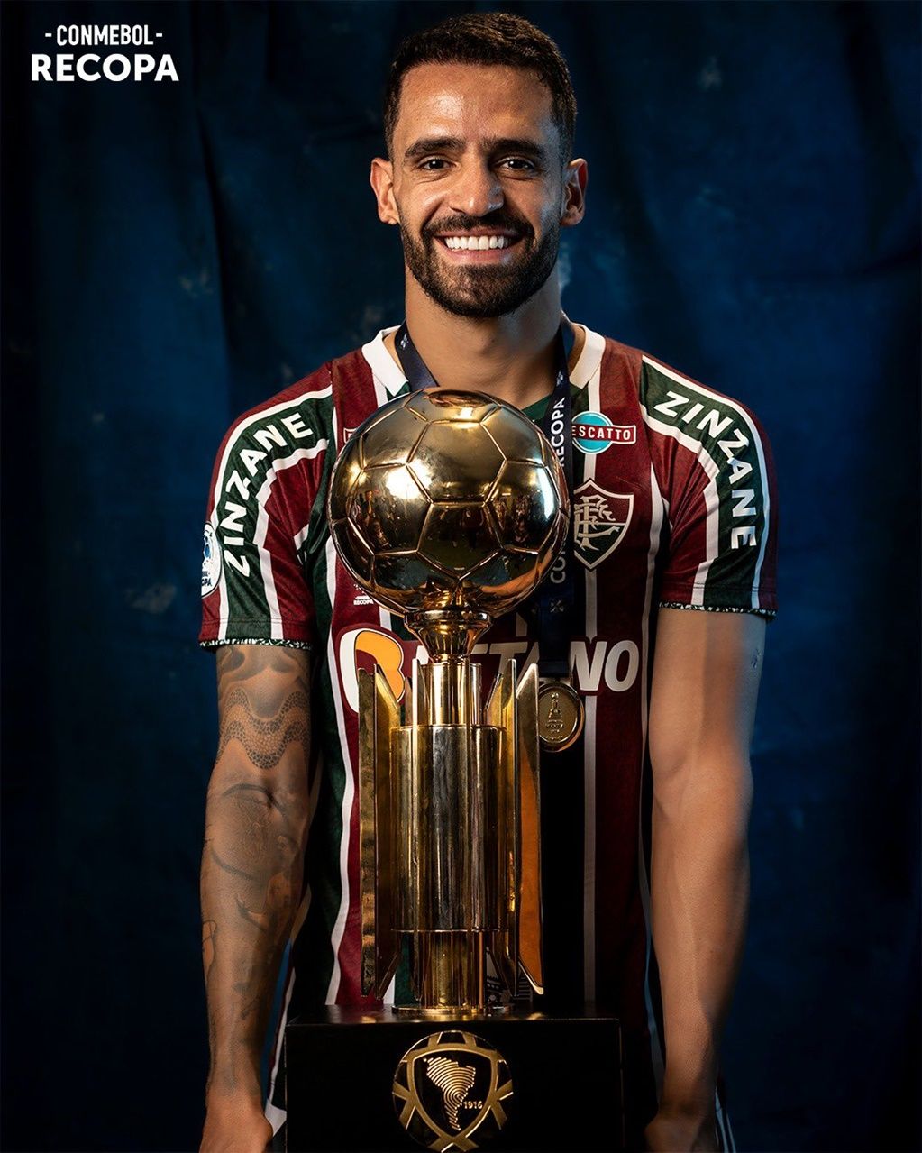O fluminense anuciou que a rescisão de contrato com Renato Augusto foi por comum acordo. Foto: Divulgação/Fluminense