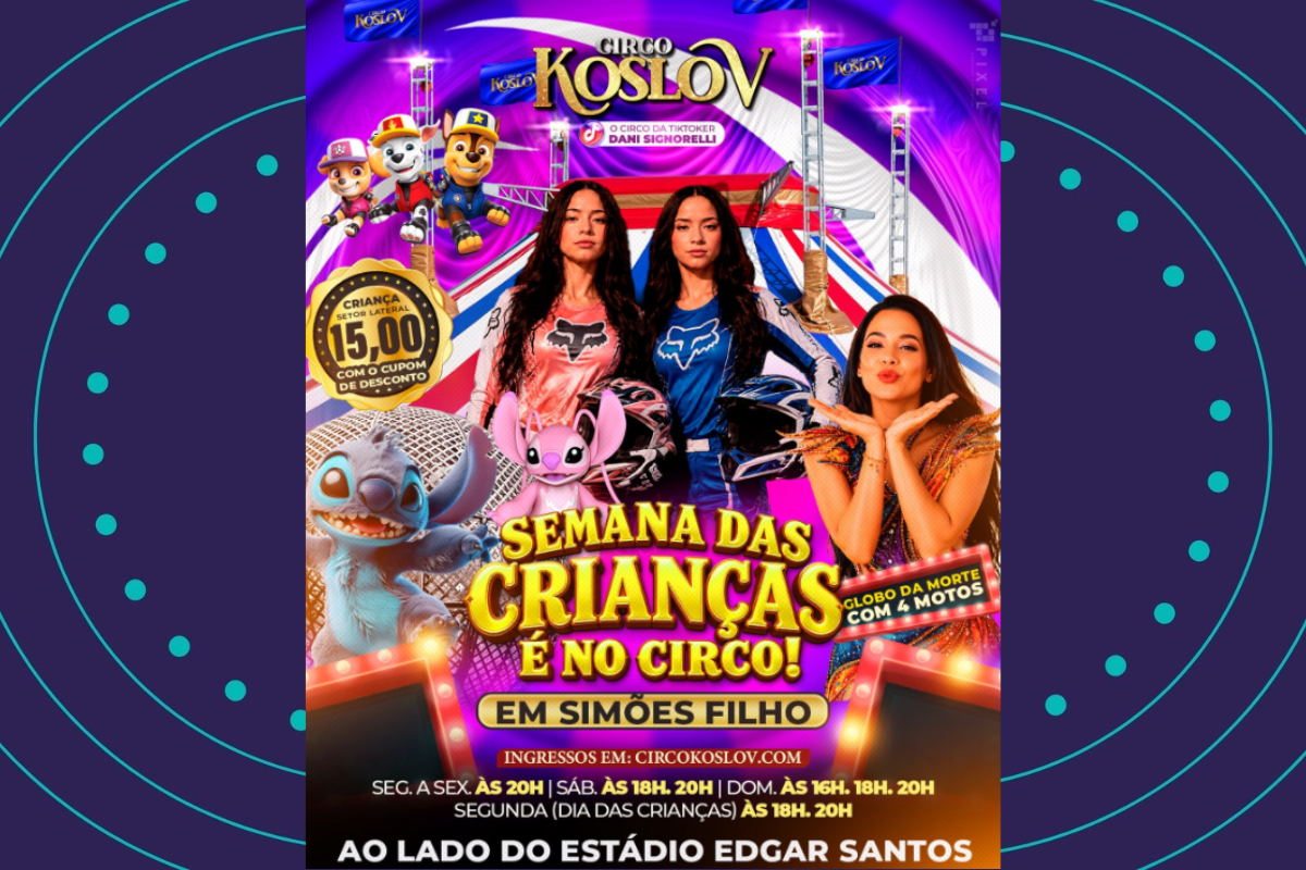 Circo Koslov. Foto: Divulga&ccedil;&atilde;o 