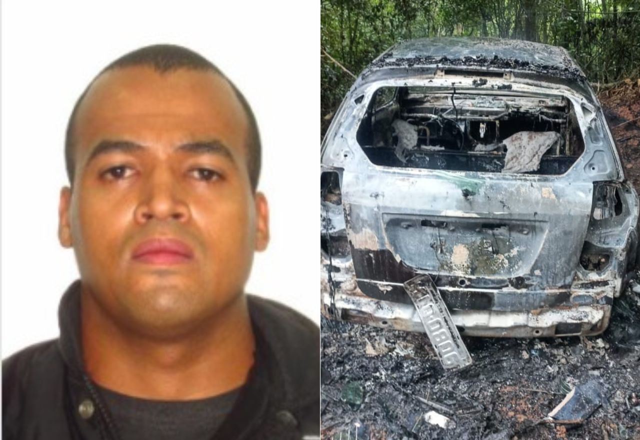 Carro Do Pm Fabr&iacute;cio Gomes De Santana Foi Encontrado Carbonizado Reprodu&ccedil;&atilde;o
