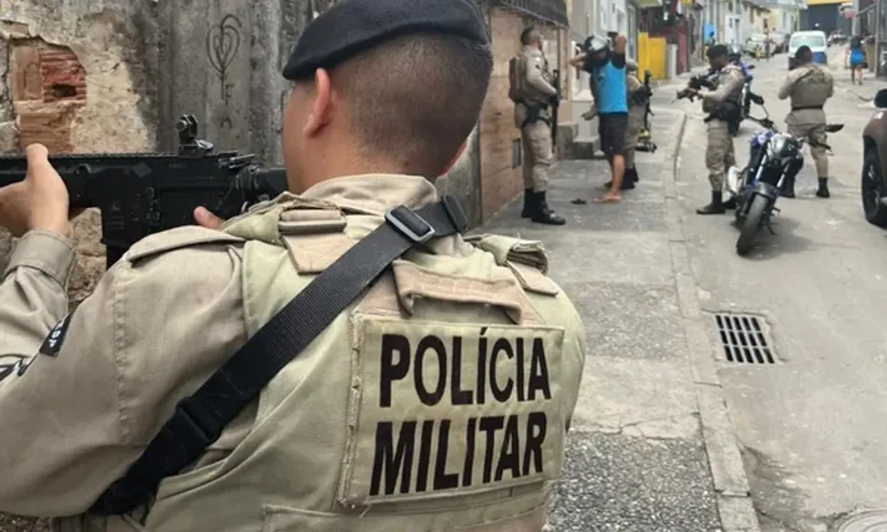 Operação Força Total chega à 10ª edição na Bahia e mobiliza unidades da Polícia Militar em áreas consideradas prioritárias para o enfrentamento à criminalidade. Foto: Divulgação