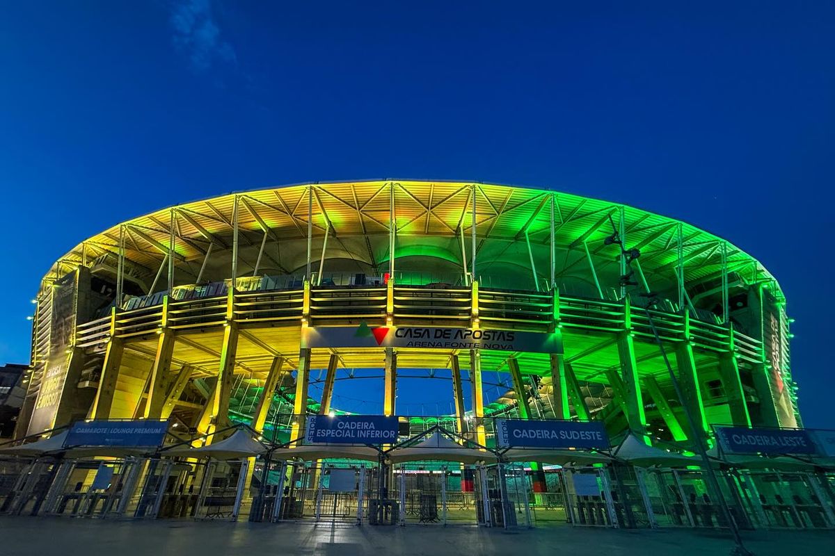 Arena Fonte Nova receber&aacute; jogos da Copa Feminina 2027. Foto: Divulga&ccedil;&atilde;o