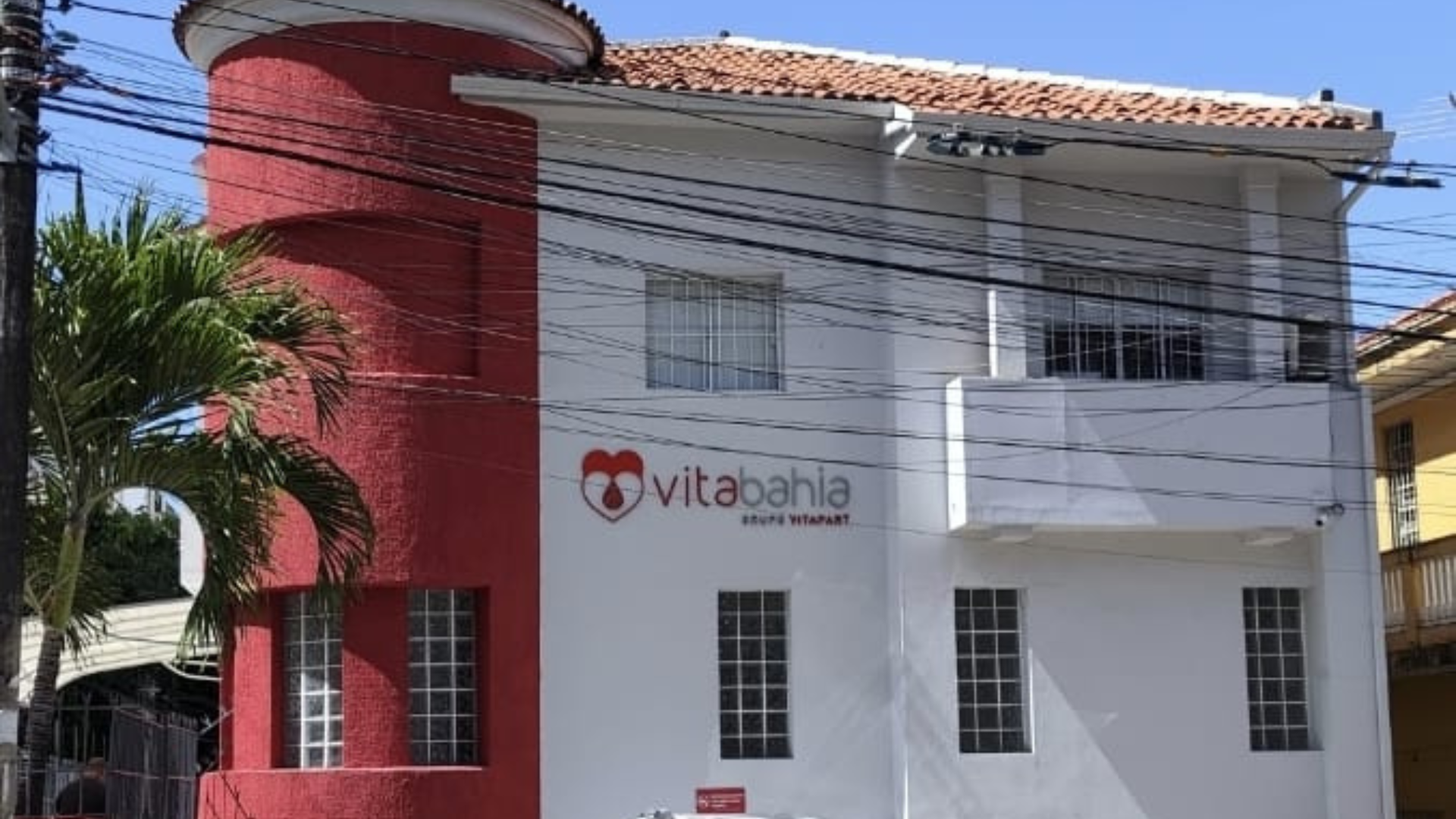 O banco de sangue promove a campanha 