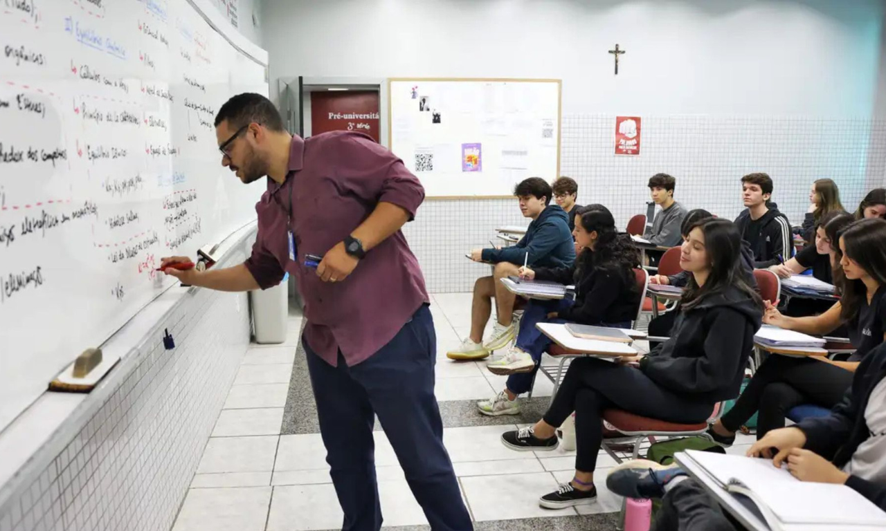 Cursinho Preparatório. Foto: José Cruz | Agência Brasil