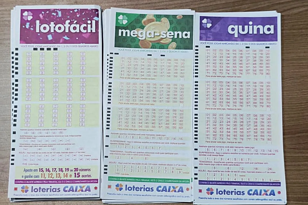 Sorte dividida: Sorteios da Lotofácil, Quina e Mega-Sena tem acertadores