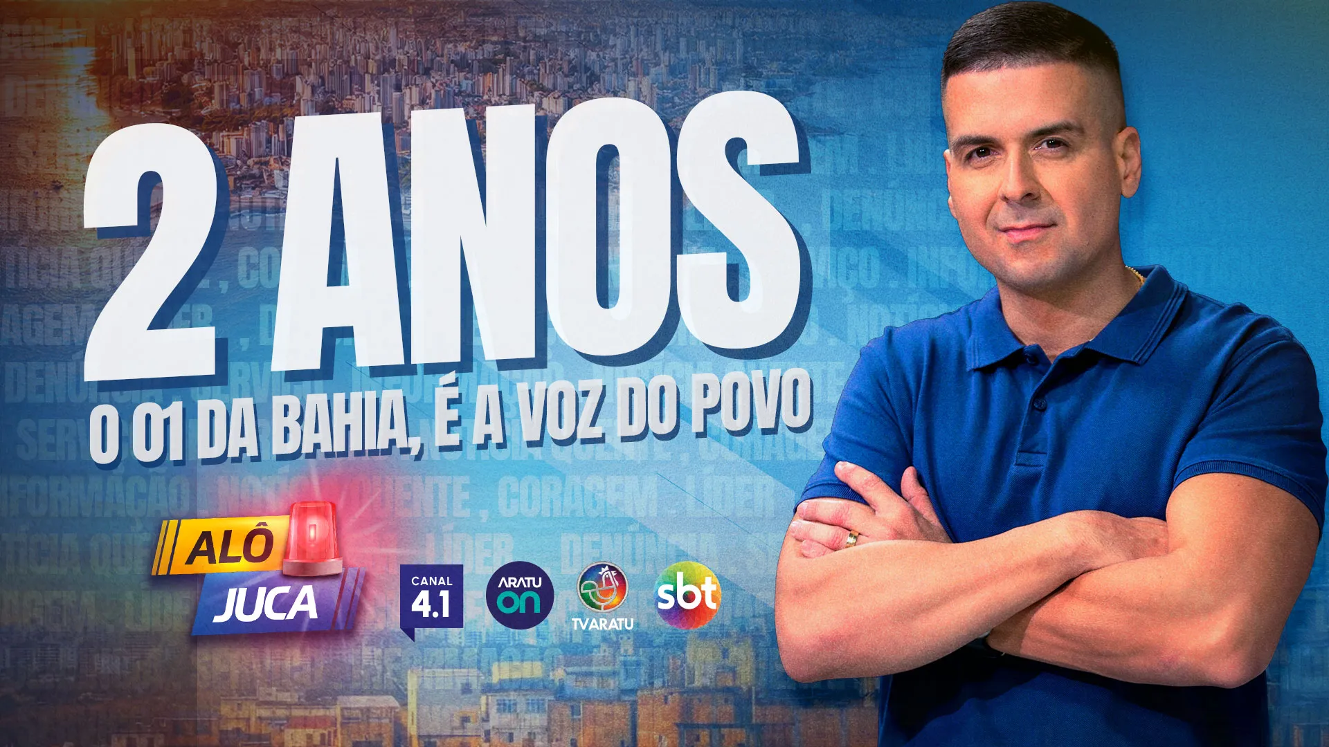 'Alô Juca' completa 2 anos e se consolida como sucesso na TV Aratu