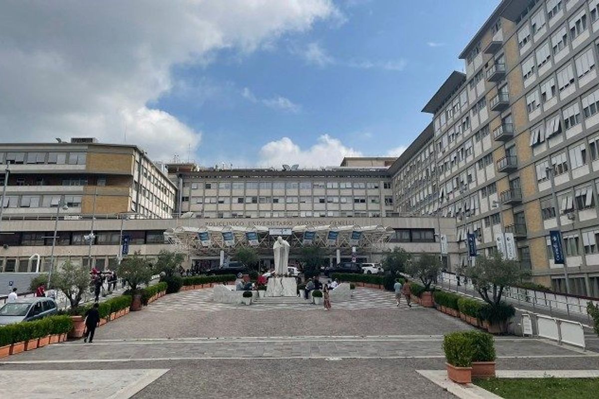 Hospital Gemelli em Roma. Foto: Reprodu&ccedil;&atilde;o | Vatican News