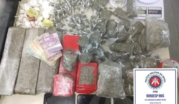 "Chocolate" de Lauro dá baque no tráfico e apreende 200 porções de drogas em ações diferentes 
