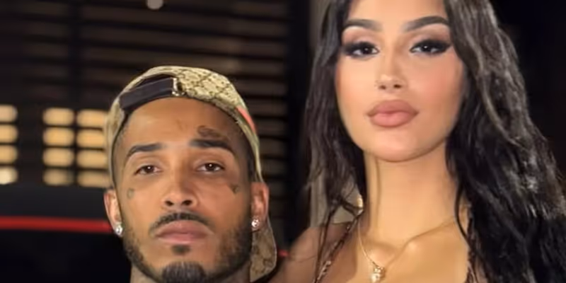 Bia Miranda e Gato Preto estavam no Porsche que avançou o sinal vermelho na Faria Lima/Foto: Rede Sociais 