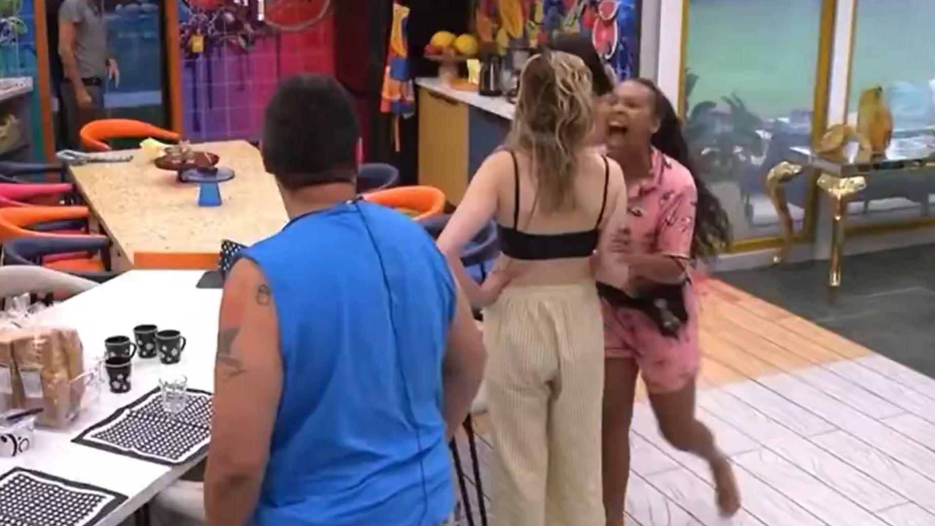 Expuls&atilde;o Sol Veiga no BBB 26. Foto: Globoplay