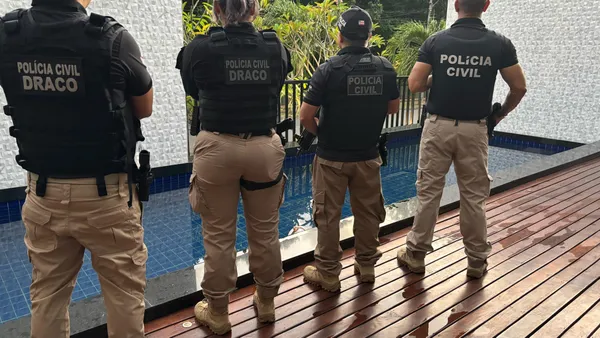 Tchaca, Franklin e Nanan foram presos pela Operação Falsas Promessas | Foto: ascom/PC-BA