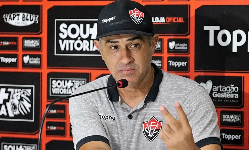 Marcelo Chamusca não é mais o técnico do Vitória