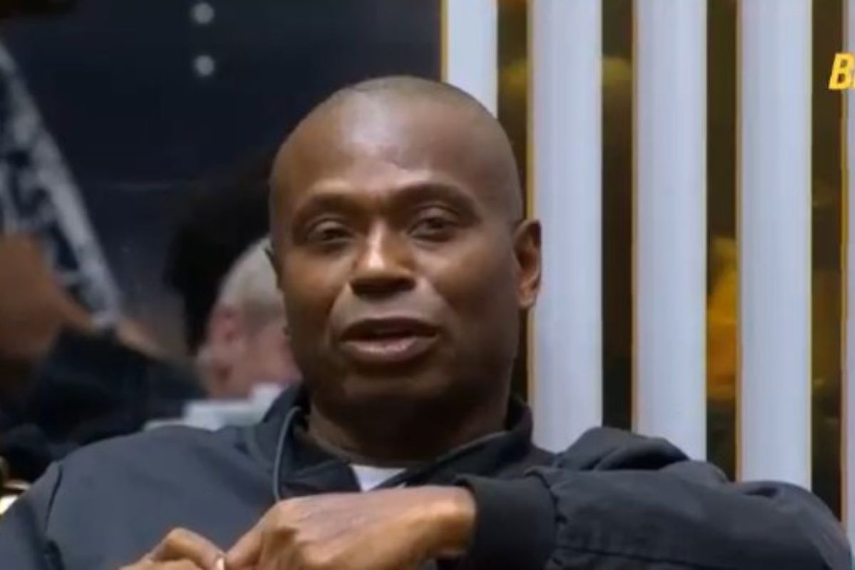 'Analfabeto Vai Ganhar BBB 'Disse Capetinha Sobre Leandro. | Foto: Reprodu&ccedil;&atilde;o TV Globo 