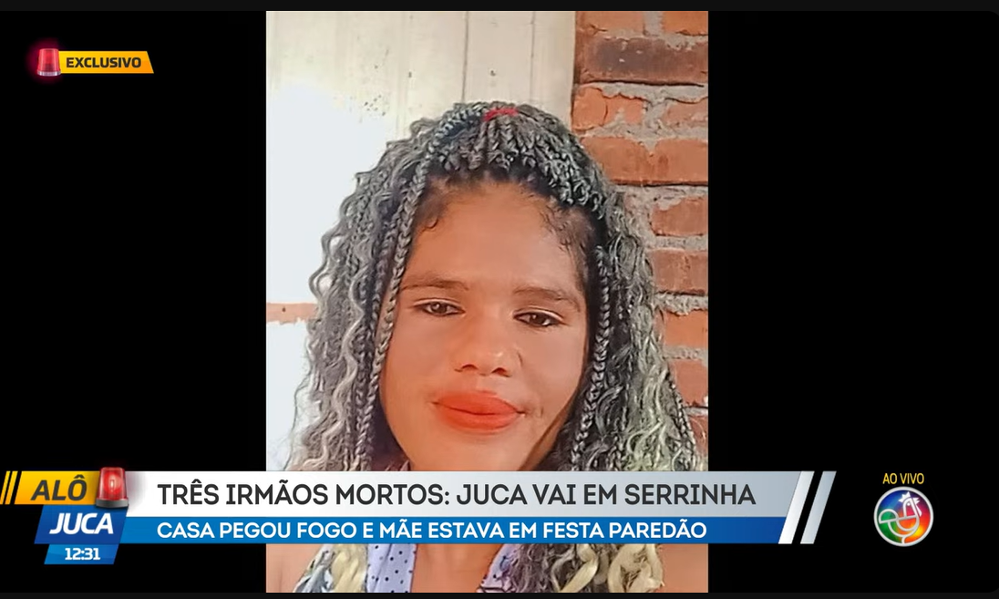 M&atilde;e Das Tr&ecirc;s Crian&ccedil;as Passa Por Audi&ecirc;ncia De Cust&oacute;ria Na Tarde Desta Segunda Feira