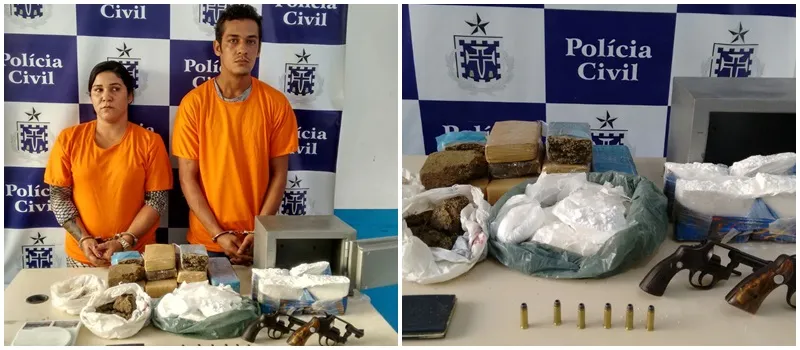 ‘DELIVERY’: Mulher é presa por entregar drogas em domicílio em Feira de Santana