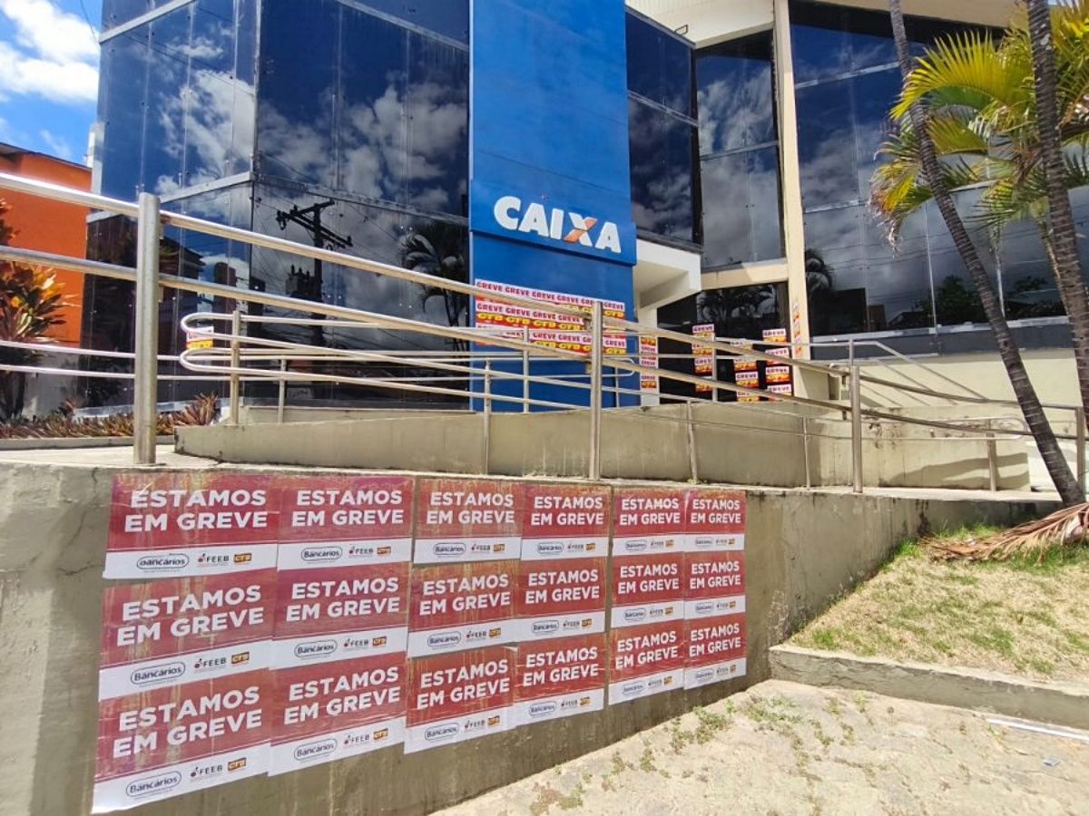 Banc&aacute;rios da Caixa rejeitam proposta e greve continua por tempo indeterminado. Foto: Divulga&ccedil;&atilde;o